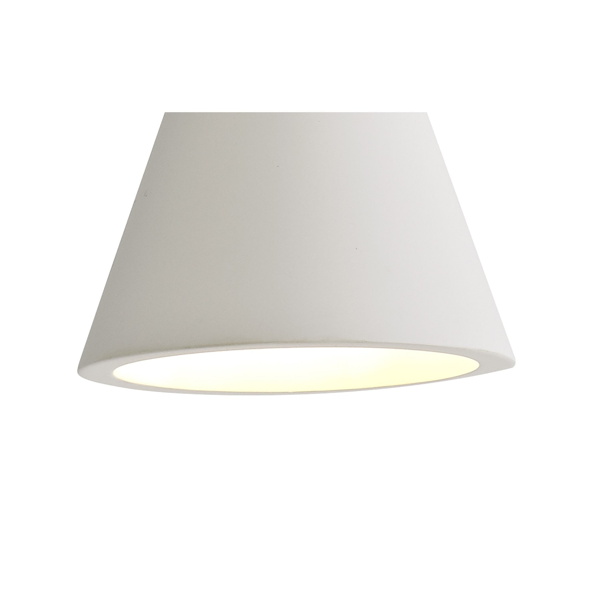 NL71769 Sucro Pendant 1 Light White Paintable Gypsum