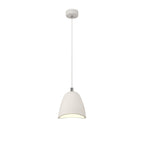 NL77159 Sucro Medium Pendant 1 Light White Paintable Gypsum