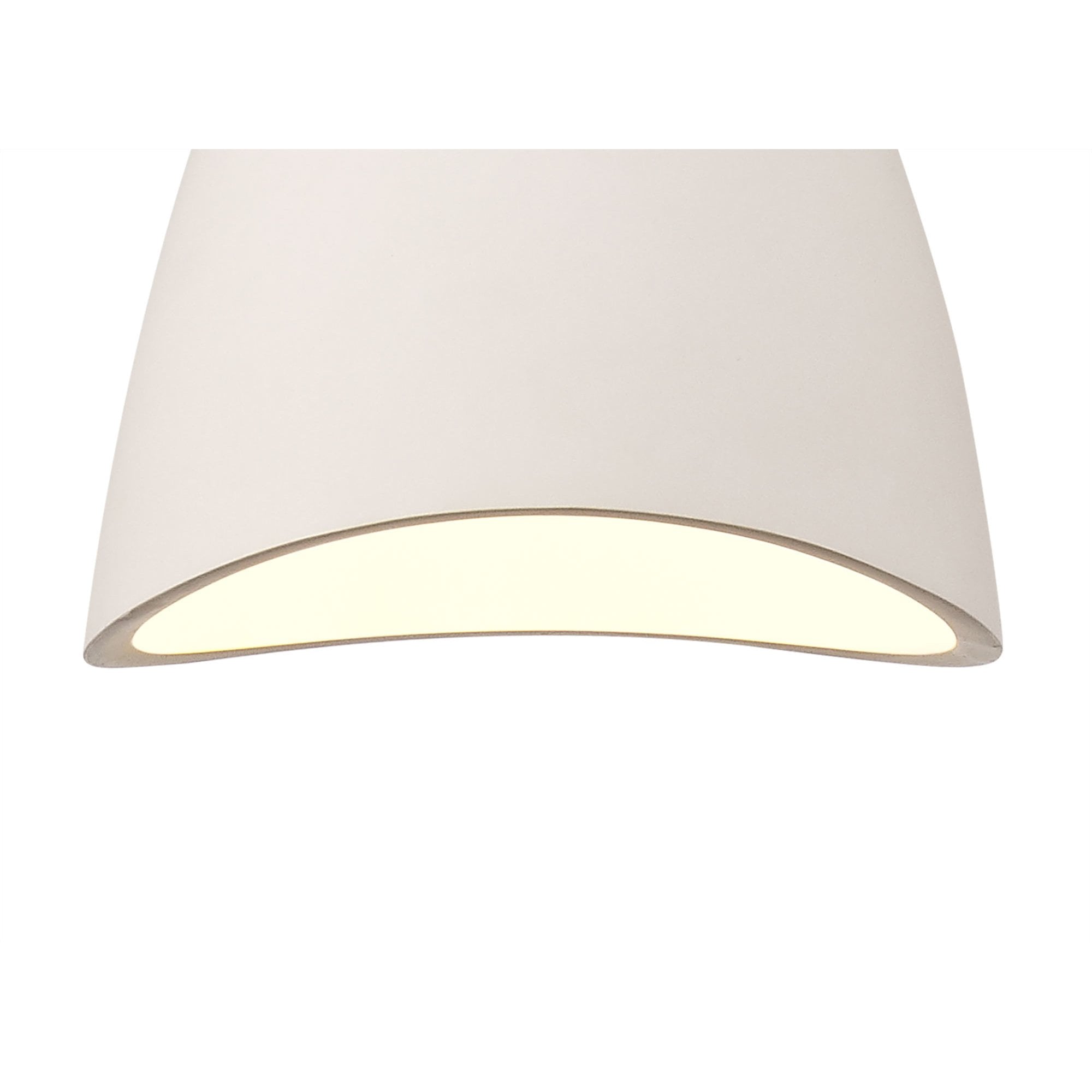 NL77159 Sucro Medium Pendant 1 Light White Paintable Gypsum