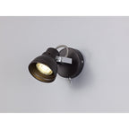 NL81509 Tabby Adjustable Spot Light 1 Light Oiled Bronze/Polished Chrome