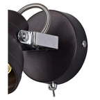 NL81509 Tabby Adjustable Spot Light 1 Light Oiled Bronze/Polished Chrome