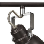NL81529 Tabby Adjustable Bar Spot Light 4 Light Oiled Bronze/Polished Chrome