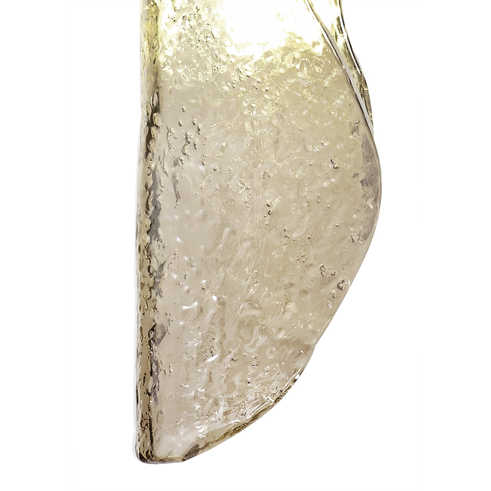 NL81969 Taki Wall Light 1 Light Brass/Polished Chrome & Cognac Glass