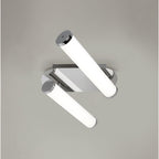 NL70229 Tao Bathroom Ceiling Lamp 2 Light LED Polished Chrome