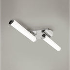 NL70229 Tao Bathroom Ceiling Lamp 2 Light LED Polished Chrome