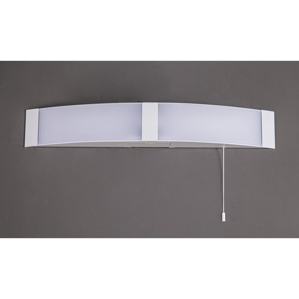 NL83909 Tilly Bathroom LED Wall Lamp Shaver Socket White