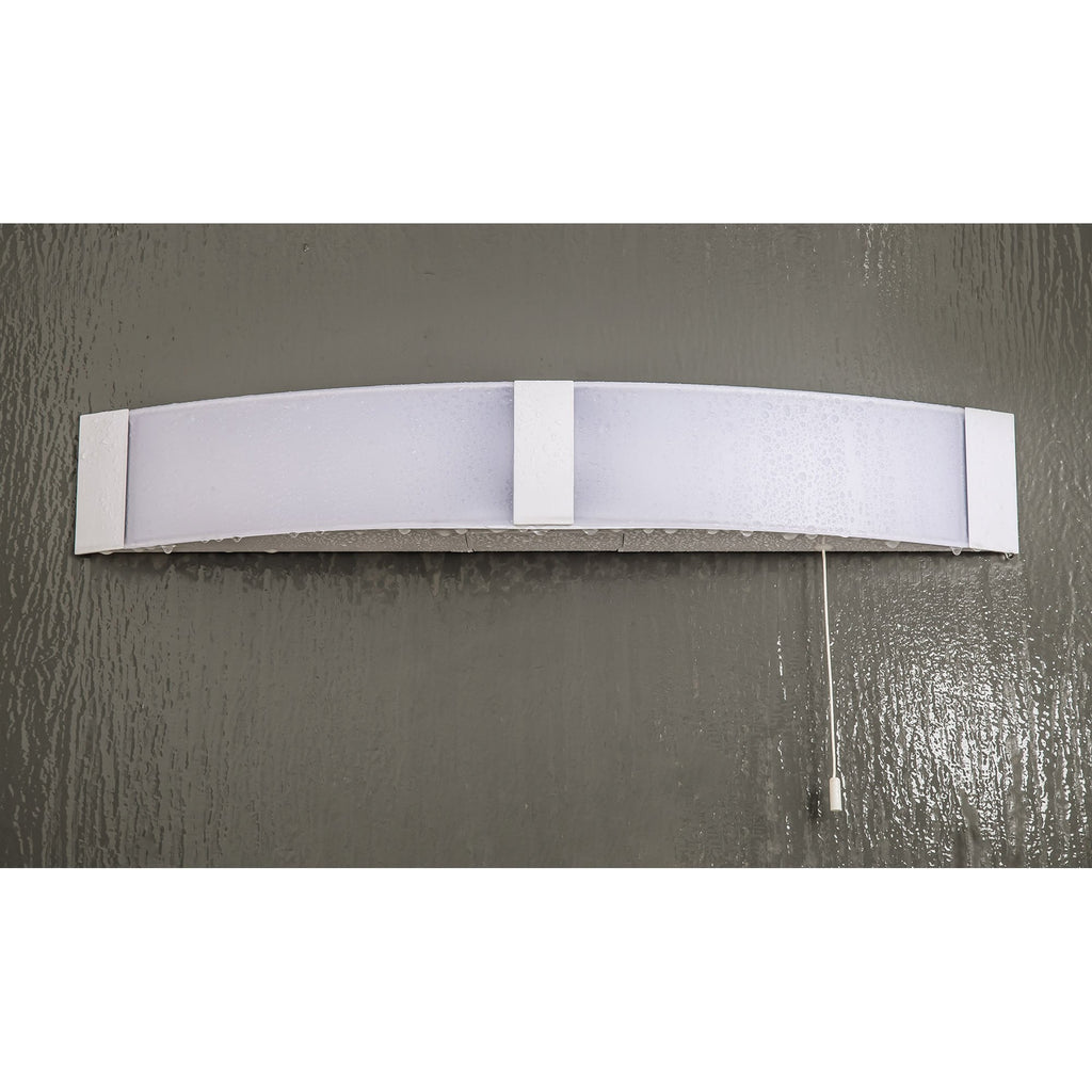 NL83909 Tilly Bathroom LED Wall Lamp Shaver Socket White