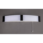 NL83929 Tilly Bathroom LED Wall Lamp Shaver Socket Black