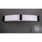 NL83929 Tilly Bathroom LED Wall Lamp Shaver Socket Black