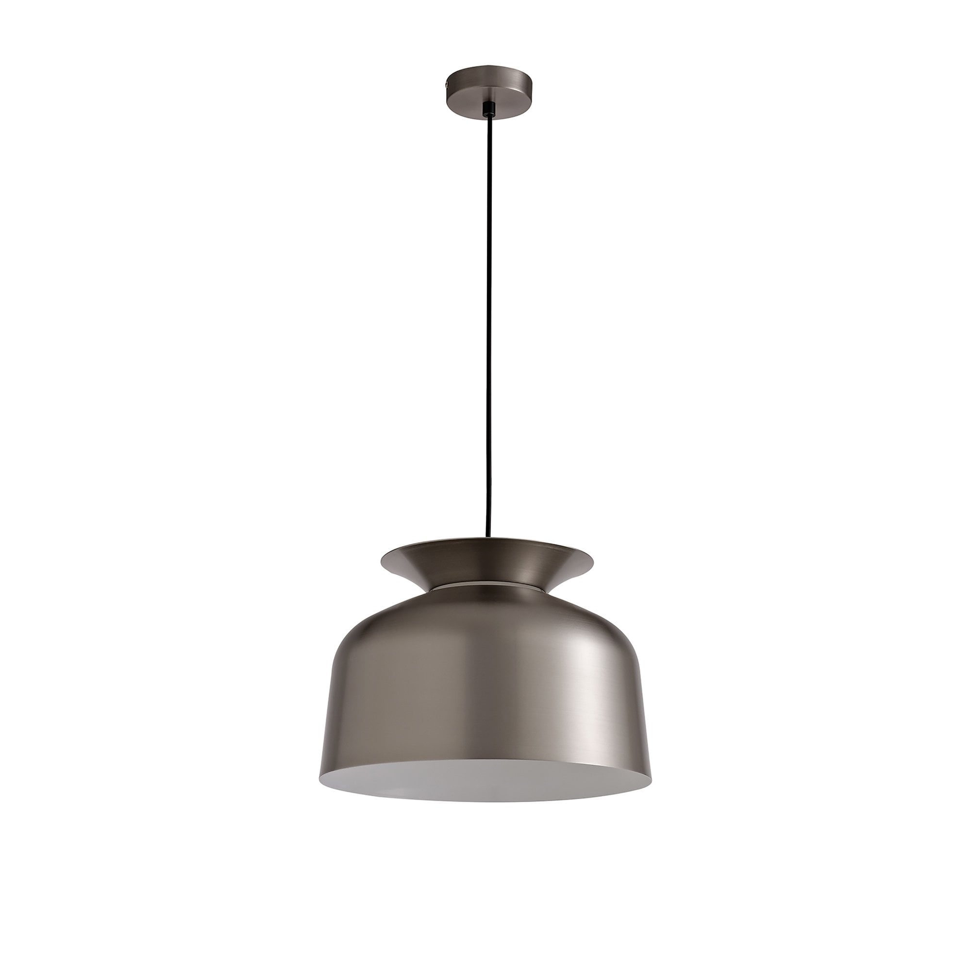 NL75999 Timmy Single Pendant 1 Light Adjustable Satin Nickel