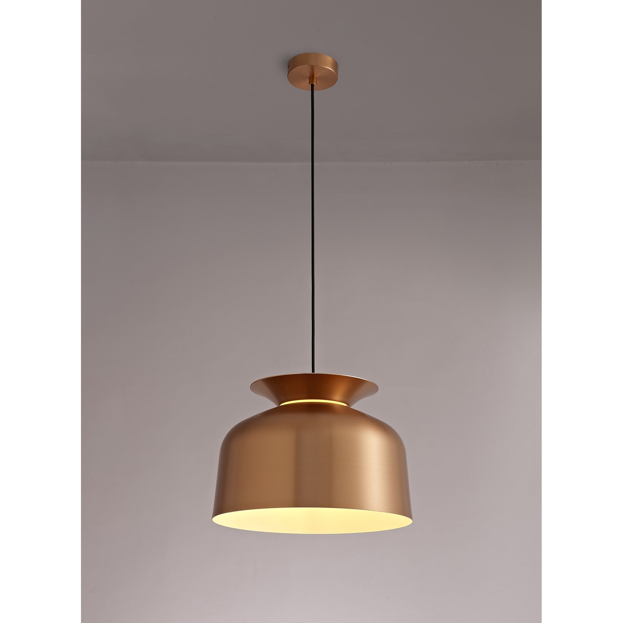 NL76009 Timmy Single Pendant 1 Light Adjustable Copper