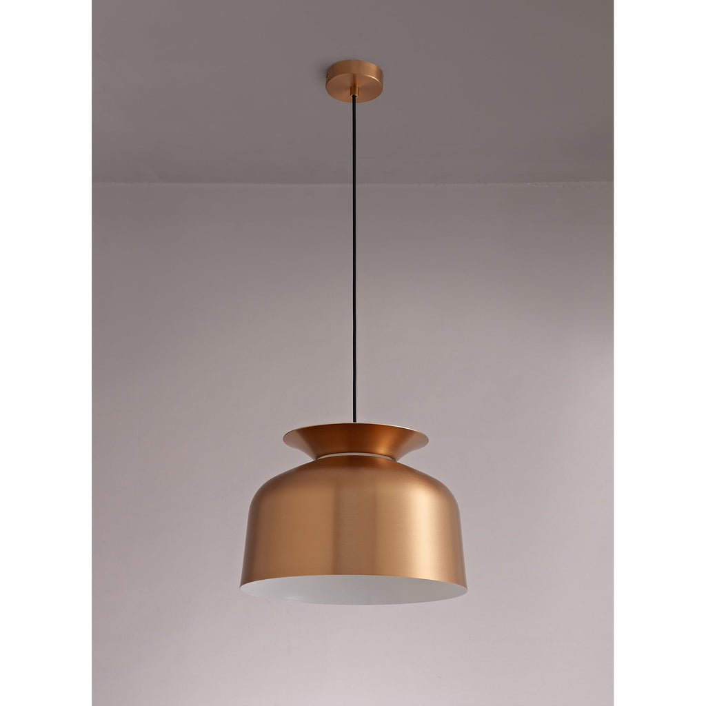 NL76009 Timmy Single Pendant 1 Light Adjustable Copper