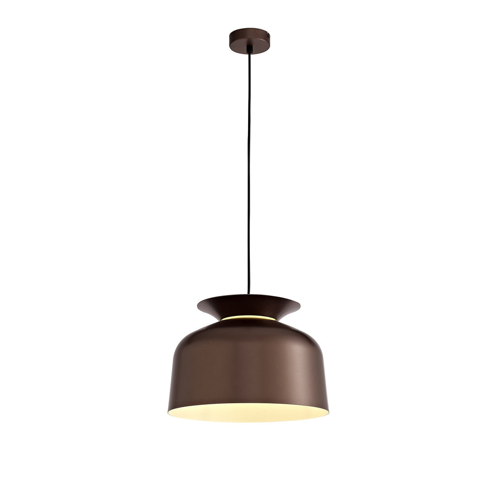 NL76019 Timmy Single Pendant 1 Light Adjustable Gloss Coffee