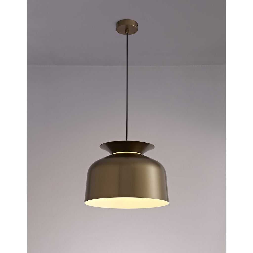 NL76029 Timmy Single Pendant 1 Light Adjustable Antique Bronze