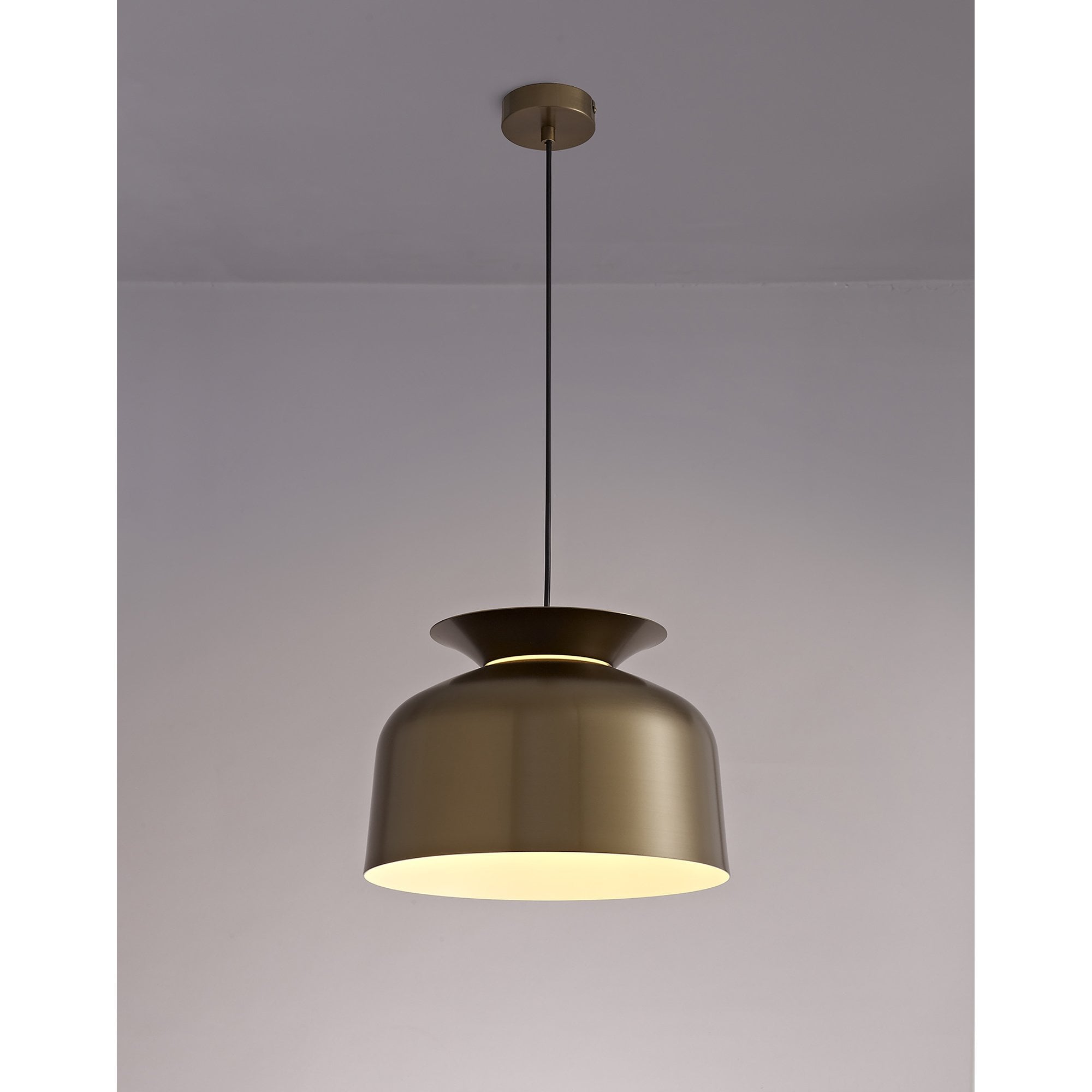 NL76029 Timmy Single Pendant 1 Light Adjustable Antique Bronze