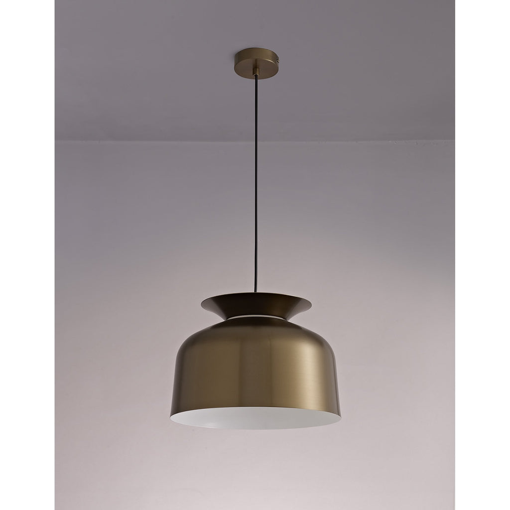 NL76029 Timmy Single Pendant 1 Light Adjustable Antique Bronze