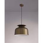 NL76029 Timmy Single Pendant 1 Light Adjustable Antique Bronze