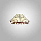Tink Tiffany 30cm Non-electric Shade Suitable For Pendant/Ceiling/Table  Lamp Amber/Cream/Crystal