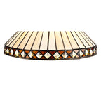 Tink Tiffany 30cm Non-electric Shade Suitable For Pendant/Ceiling/Table  Lamp Amber/Cream/Crystal