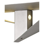 NL70729 Tobin Wall Lamp LED Silver Painted
