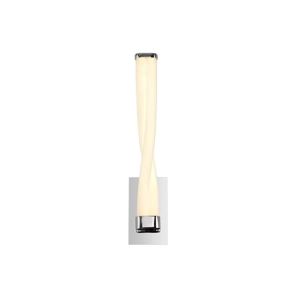 NL73889 Twill Bathroom Wall Lamp Small LED Polished Chrome