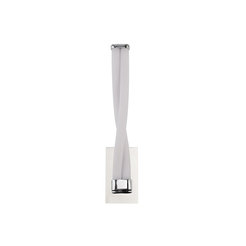 NL73889 Twill Bathroom Wall Lamp Small LED Polished Chrome