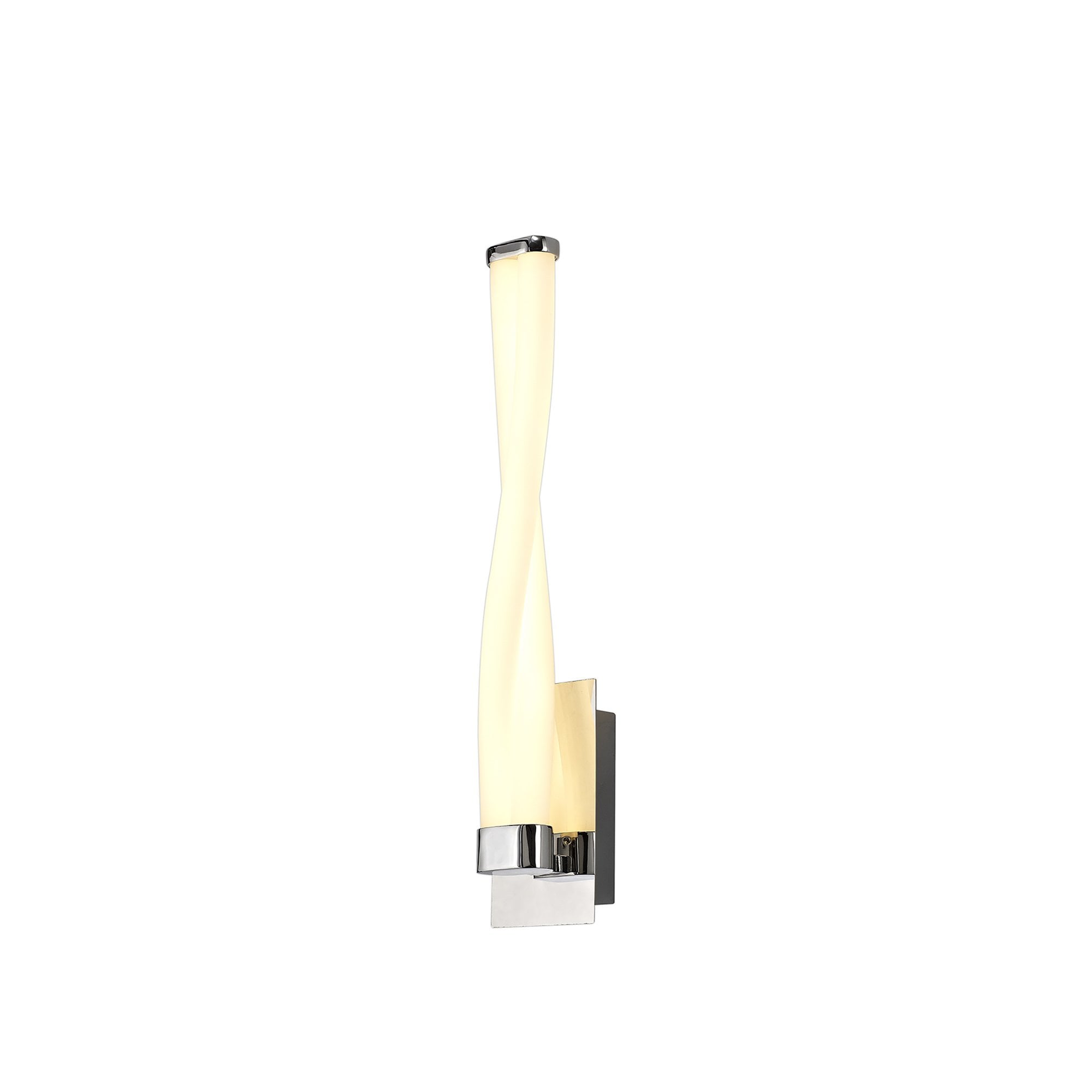 NL73889 Twill Bathroom Wall Lamp Small LED Polished Chrome