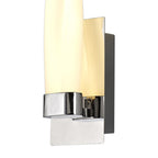 NL73889 Twill Bathroom Wall Lamp Small LED Polished Chrome