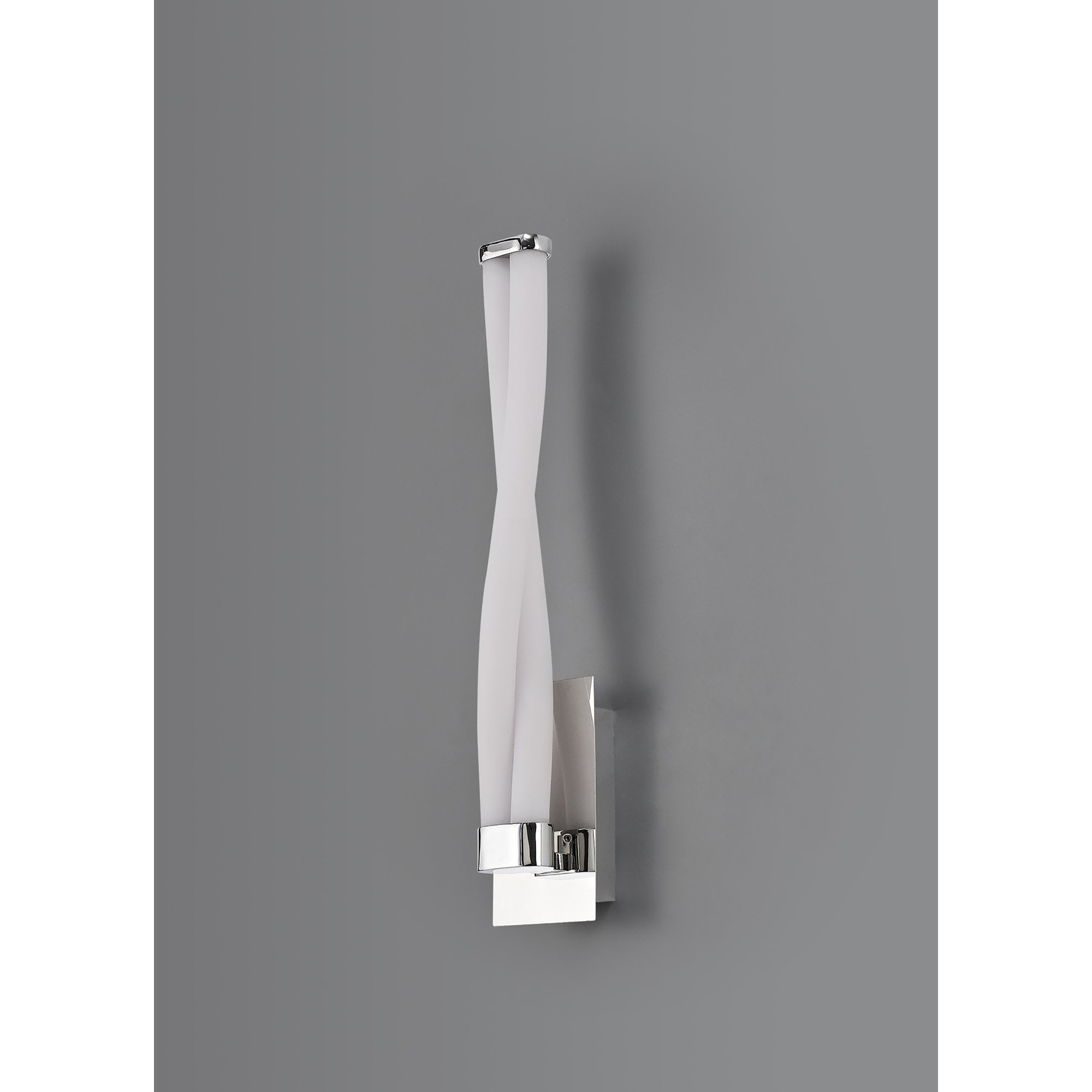 NL73889 Twill Bathroom Wall Lamp Small LED Polished Chrome