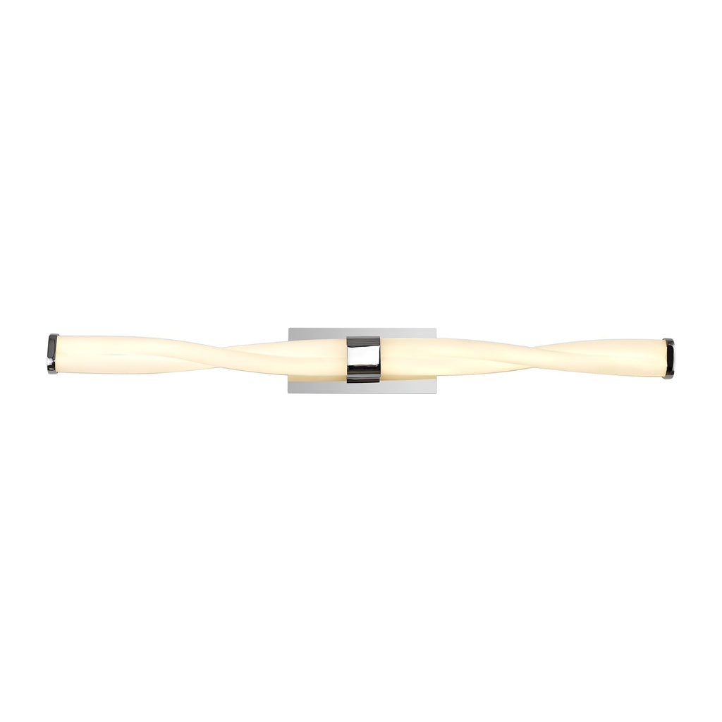 NL73899 Twill Bathroom Wall Lamp Large LED Polished Chrome