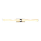 NL73899 Twill Bathroom Wall Lamp Large LED Polished Chrome
