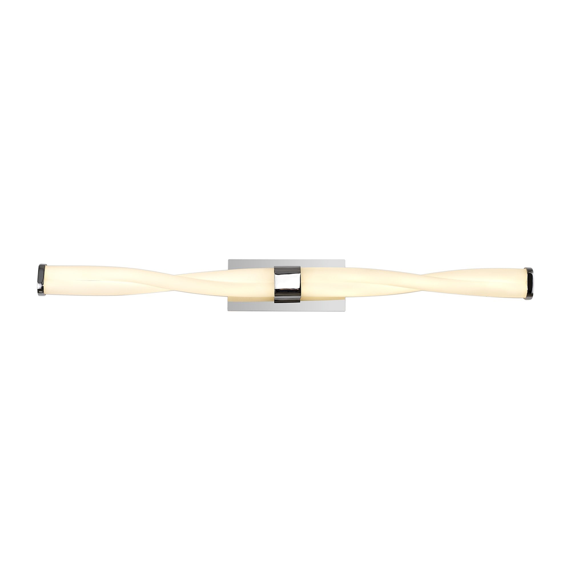 NL73899 Twill Bathroom Wall Lamp Large LED Polished Chrome