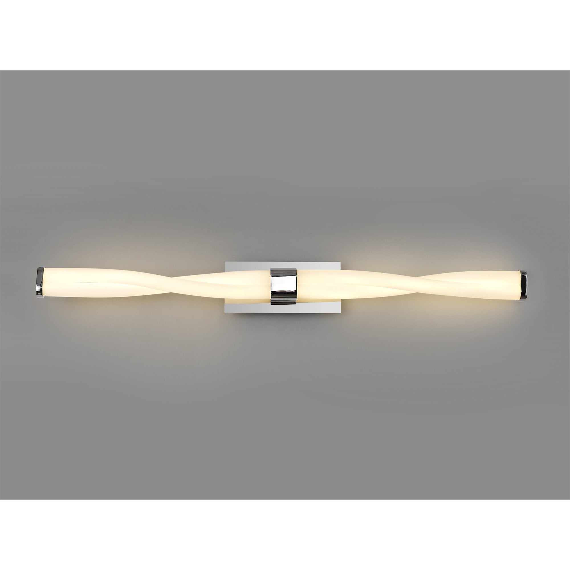 NL73899 Twill Bathroom Wall Lamp Large LED Polished Chrome