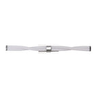 NL73899 Twill Bathroom Wall Lamp Large LED Polished Chrome