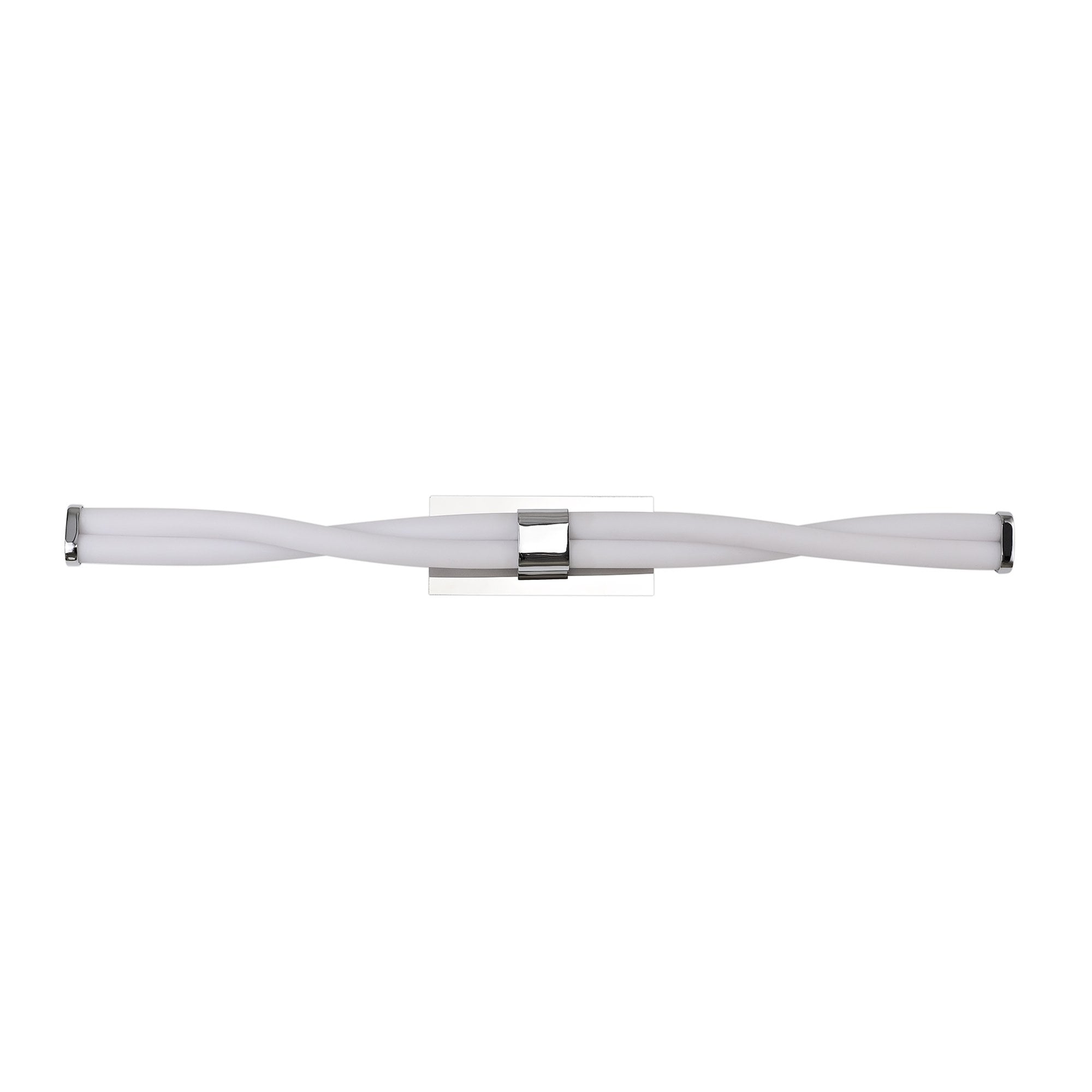 NL73899 Twill Bathroom Wall Lamp Large LED Polished Chrome