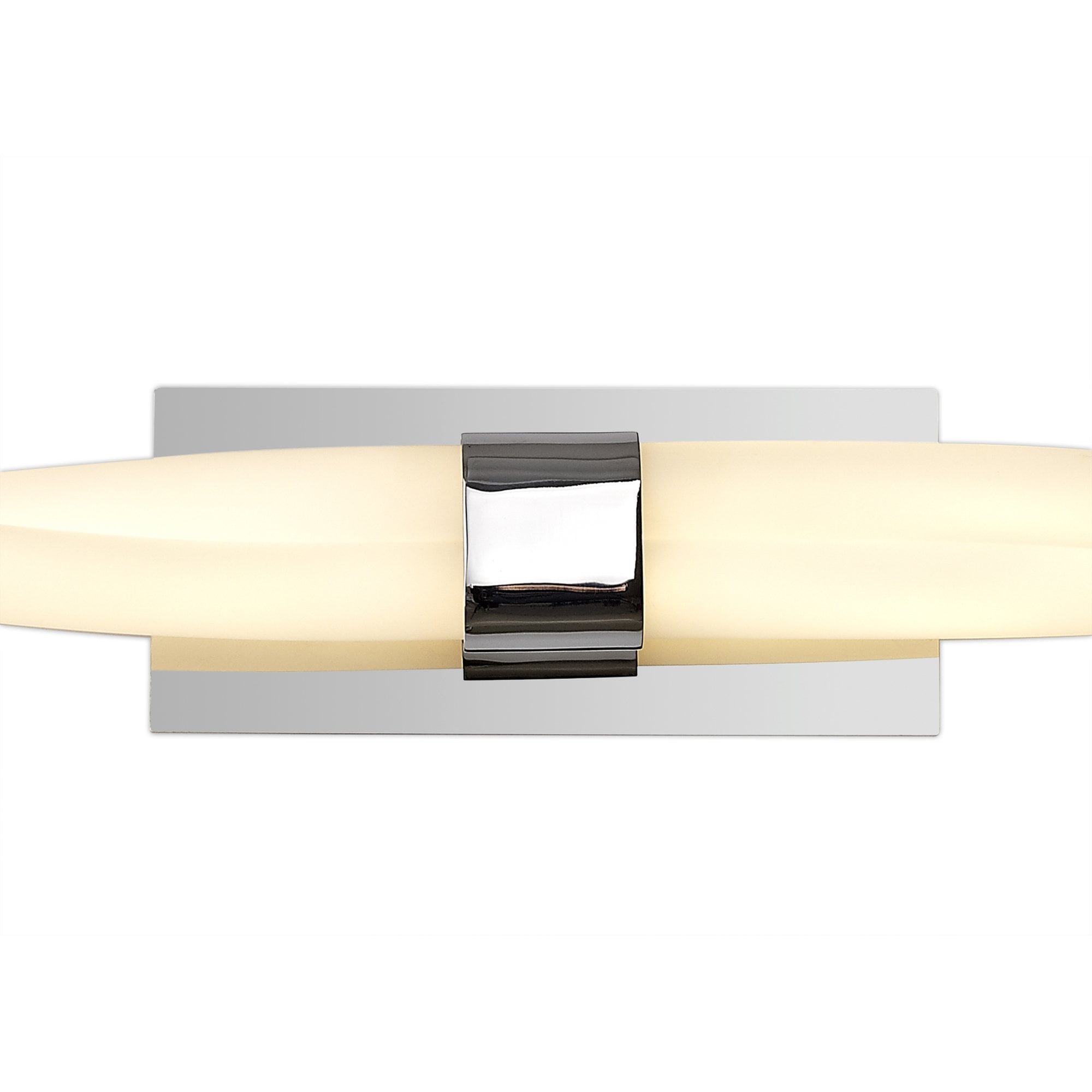 NL73899 Twill Bathroom Wall Lamp Large LED Polished Chrome