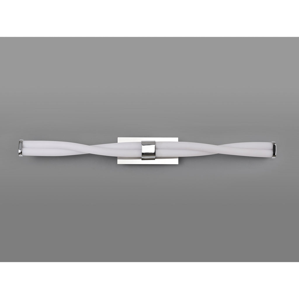 NL73899 Twill Bathroom Wall Lamp Large LED Polished Chrome