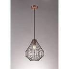 NL71339 Valerie Small Pendant 1 Light Antique Copper