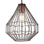 NL71339 Valerie Small Pendant 1 Light Antique Copper