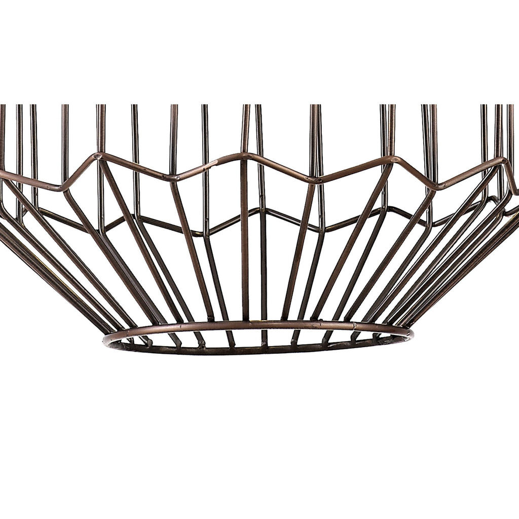 NL71339 Valerie Small Pendant 1 Light Antique Copper