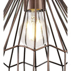 NL71339 Valerie Small Pendant 1 Light Antique Copper