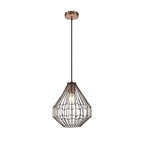 NL71339 Valerie Small Pendant 1 Light Antique Copper