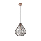 NL71339 Valerie Small Pendant 1 Light Antique Copper