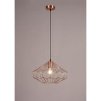 NL71349 Valerie Medium Pendant 1 Light Antique Copper