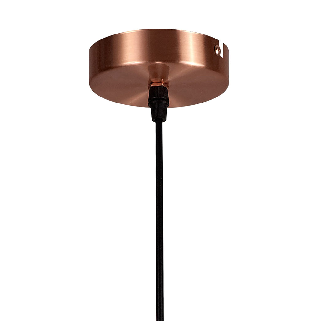 NL71349 Valerie Medium Pendant 1 Light Antique Copper