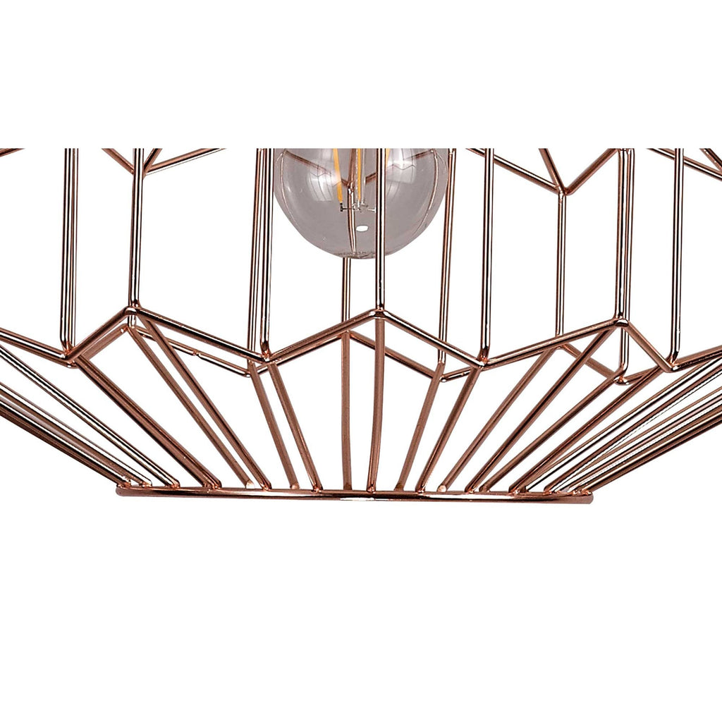 NL71349 Valerie Medium Pendant 1 Light Antique Copper