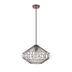 NL71349 Valerie Medium Pendant 1 Light Antique Copper