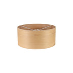 NL76909 Vivi Round 395x 180mm Wood Effect Shade  Light Oak/White Laminate