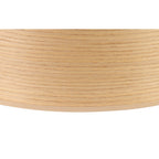 NL76909 Vivi Round 395x 180mm Wood Effect Shade  Light Oak/White Laminate