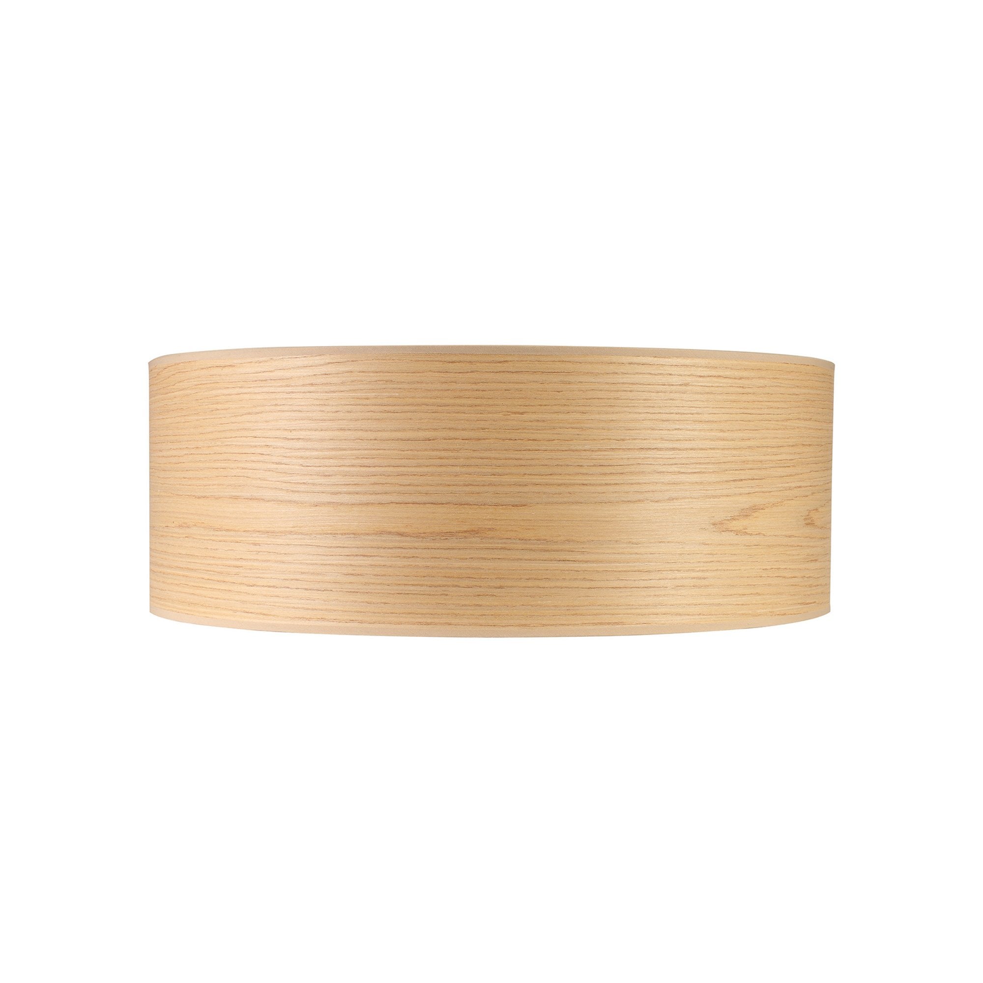NL76919 Vivi Round 600x 210mm Wood Effect Shade  Light Oak/White Laminate